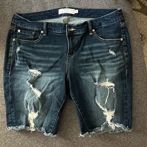 Torrid jean shorts, size 14